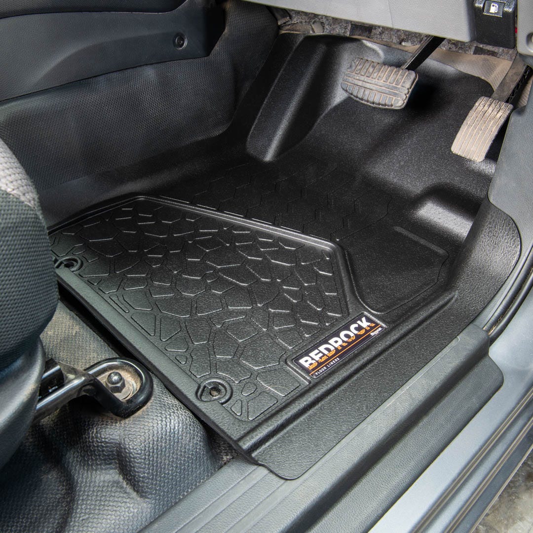 Bedrock floor outlet liner