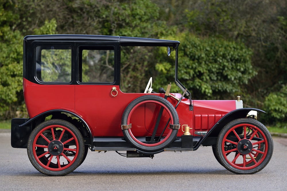 El Mitsubishi Modelo A El primer automóvil construido en Japón model a El Mitsubishi Modelo A El primer automóvil construido en Japón