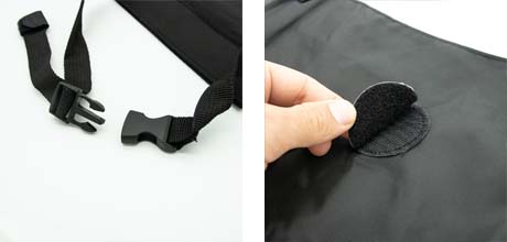 Button Lock car mat retention system